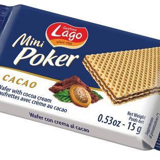 Gastone lago mini party cacao wafers 15g