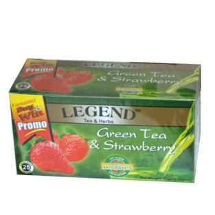 Legend Tea & Herbs Green Tea & Strawberry