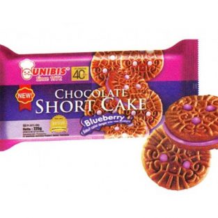 UNIBIS CHOCOLATE SHORT CAKE BLUEBERRY