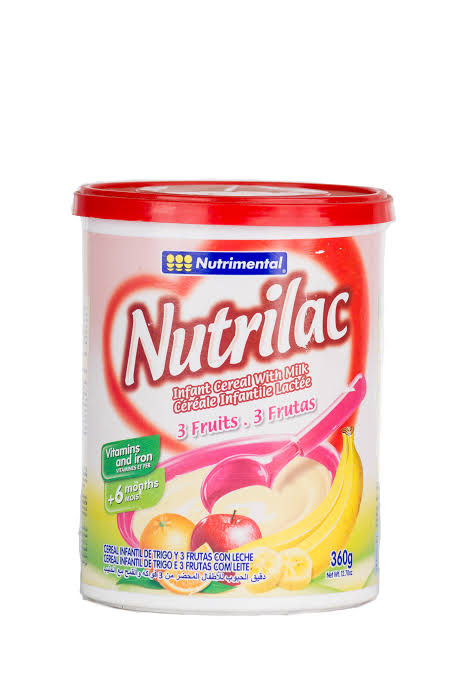 NutriLacInfantCereal3fruits.360g
