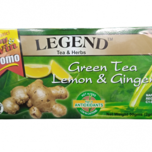 Legend Tea Herbs Green Tea Lemon Ginger 50g