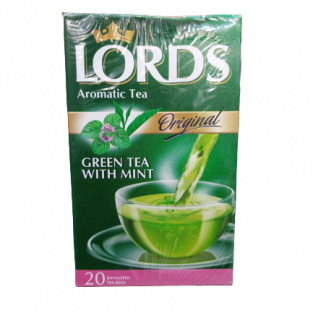 Lords Aromatic Green Tea with Mint
