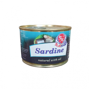 Fish Menu Sardine natural with oil