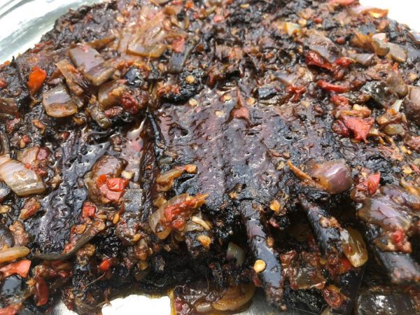 peppered pork ribs