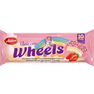 Aldiva Wheels with Strawberry & Marshmallow