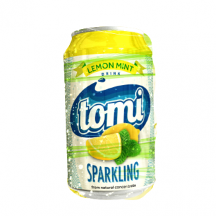 Tomi Lemon Mint Sparkling Drink 330ml