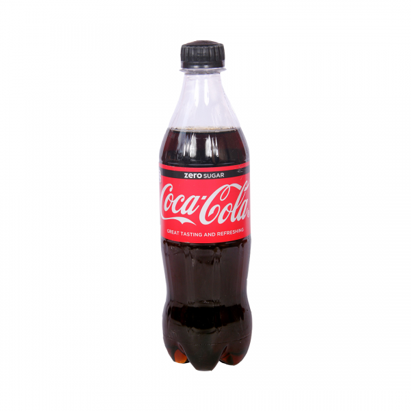 Coke Zero Sugar Carbonated Soft Drink 60cl